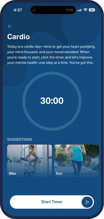 Brain-Body Therapy Cardio Timer